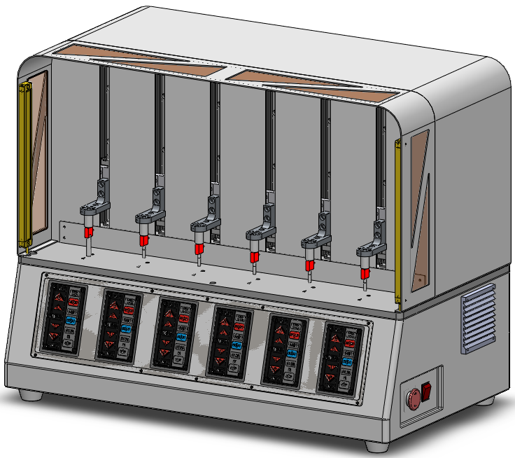 桌面式六工位彈簧壓力試驗(yàn)機(jī)